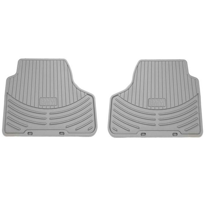 BMW Floor Mat Set - Rear (Anthracite - Carpeted) 82550305181